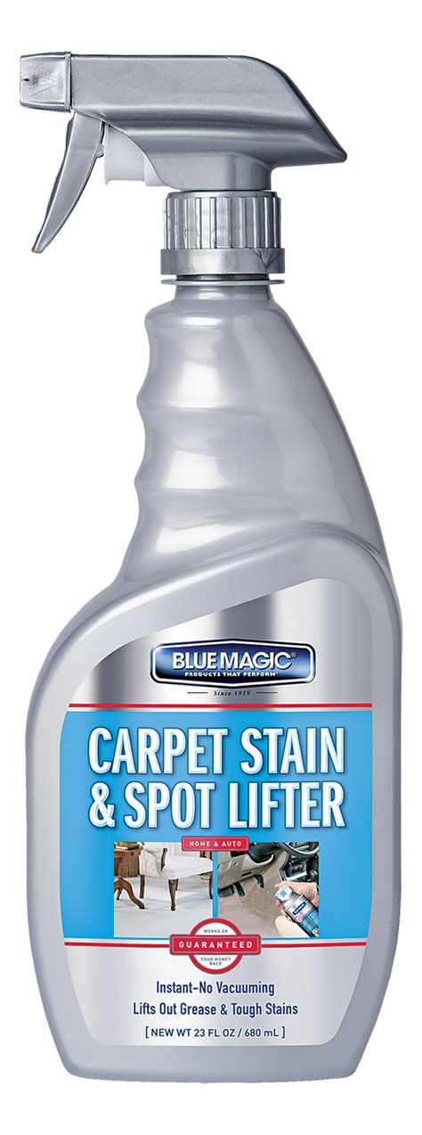 Get Rid of Odors and Allergens with Blue Magic Carpet Cleaner